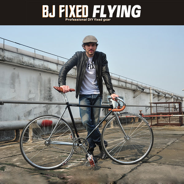 Track Bike Fixie 60cm Bamboo Road Bike Track Bike Fixie Bicycle