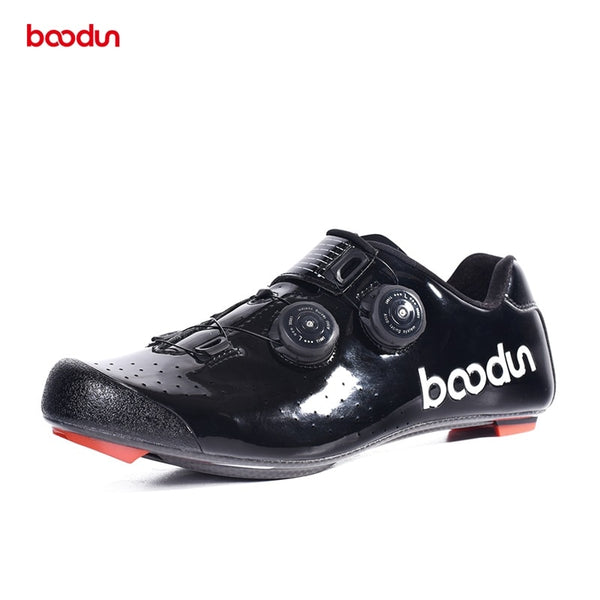 Boodun Road Cycling Shoes Carbon Fiber Bike Shoes Men Self-Locking - Main Image