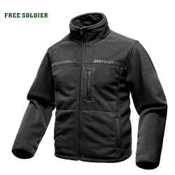 FREE SOLDIER Outdoor Sports Camping Hiking Jackets Men's Clothing Tactical Fleece Jacket Warm Fleece Coat For Men  1 - Canada Outdoors