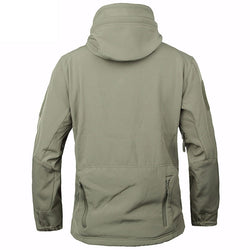Shark Skin Soft Shell V4 Outdoors Military Tactical Jacket Men Waterproof Windproof Coat Hunt Camouflage Army Clothing - Canada Outdoors