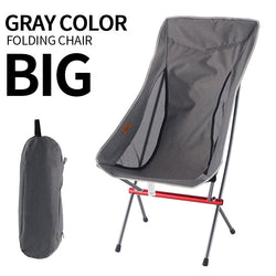 Ultralight Folding Chair Portable Outdoor Camping Chairs High Load Quality Aluminiu Alloy Fishing Chair Picnic Seat Beach Chair