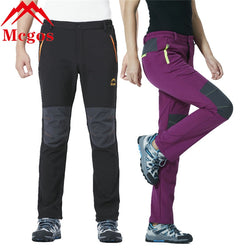 Waterproof Soft Shell Winter Hiking Pants Men Women Camping Trekking Thermal Fleece Lining Warm Ski Trousers Polartec Pants - Canada Outdoors