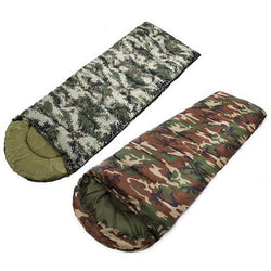 1000G 1300G 1600G Outdoor Hiking Hunting Down Warm Sleeping Bag Military Camouflage Single Envelope Sleep Bag - Canada Outdoors