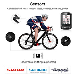 11 Languages IGPSPORT IGS618 GPS Cycling Computer Wireless IPX7 Waterproof Bicycle Digital Stopwatch Cycling Speedometer - Canada Outdoors