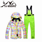 12 Colors Female Snowboard Suit Outdoor Winter Warm Jacket  Woman Snow Suit Ski Jackets and Pants Ski Coat Skiing Suit Set - Canada Outdoors