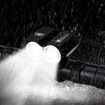 12000mAh battery 5000 Lumens 2x T6 LED Cycling Bike Bicycle Light Led Lamp HeadLight Headlamp & Rear Light Free Shipping - Canada Outdoors