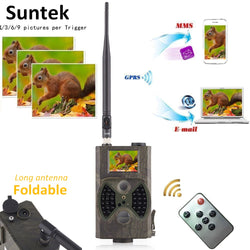 12MP Photo Traps Email MMS GSM 1080P Night Vision Hunting Traps HC300M Wild Hunting Camera Trail Camera Wildlife Camera chasse - Canada Outdoors