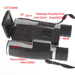 12x32 HD 1080p Binoculars Digital camera 5MP CMOS USB Binocular Telescope 2.0'' Screen Zoom Telescope Camcorder Video Recording - Canada Outdoors