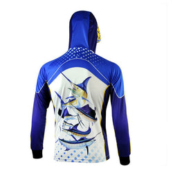 2018 Fishing Clothing Man Breathable Sunscreen Uv Protection Shirt Quick Drying Long Sleeve Hooded Fishing Shirts Jacket Camisas - Canada Outdoors