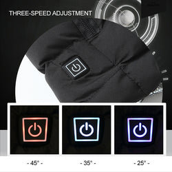 2018 Men Winter Outdoor USB Infrared heated vest Heating Hooded Jacket Electric Thermal Clothing Coat For Sport Climbing Hiking - Canada Outdoors