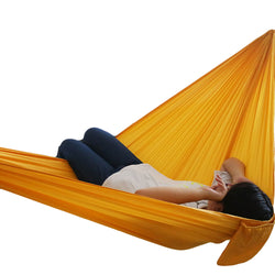 2018 Multi-Color 2 People Portable Parachute Hammock Camping Survival Garden Hunting Leisure Hamac Travel Double Person hammock - Canada Outdoors