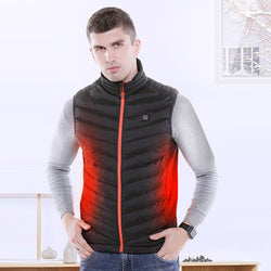 2018 NEW Men Woman Heated Vest Winter Electric USB Heating Jacket For Outdoor Camping Hunting Fishing Thermal Ski tactical vest - Canada Outdoors