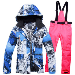 2018 Winter Couple Jacket Men Women Ski Suit Snow Jacket And Pants Windproof Waterproof Colorful Clothes Ski Snowboard Suits - Canada Outdoors