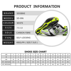 2019 sidebike carbon cycling shoes road bike men racing professional athletic bicycle shoes selflock cycling sneakers breathable - Canada Outdoors