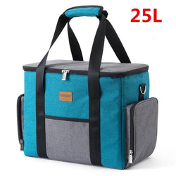 25L Extra Large Insulated Cooler Bag Thermal Ice Pack Men's Bag Refrigerator For Food Weekend Picnic Beer Storage Container New - Canada Outdoors