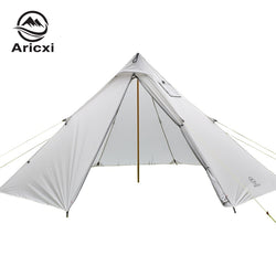 3-4 Person Ultralight Outdoor Camping Teepee 20D Silnylon Pyramid Tent Large Rodless Tent Backpacking Hiking Tents - Canada Outdoors