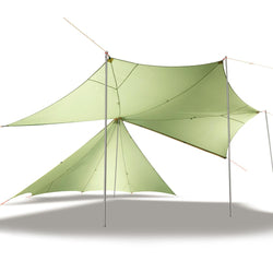 370cm x 370cm x 250cm 5-10 persons 20D silnylon big pyramid outdoor camping tent - Canada Outdoors