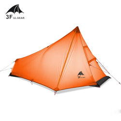 3F UL GEAR 740g Oudoor Ultralight Camping Tent 3 Season 1 Single Person Professional 15D Nylon Silicon Coating Rodless Tent - Canada Outdoors