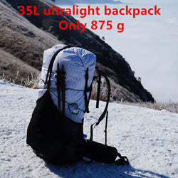 3F UL GEAR GuiJi 35L XPAC &amp; UHMWPE Lightweight Durable Travel Camping Hiking Backpack Outdoor Ultralight Frameless Packs Bags - Canada Outdoors