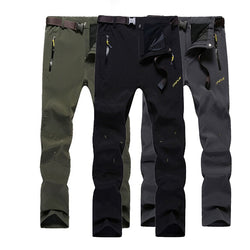 5XL New Men's Winter Hiking Pants Outoor Inside Fleece Thermal Pants Waterproof Windproof Trousers For Camping Trekking RM020 - Canada Outdoors