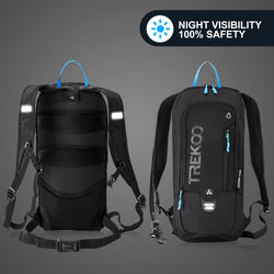 Trekoo 10L Biking Backpack with 2L Water Bladder for Camping, Hiking, Running, Cycling Hunting and Climbing - Canada Outdoors