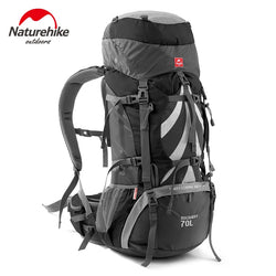 75L Naturehike Professional Mountaineering bag Outdoor Hiking Walking Backpack Large Capacity Rain Waterproof Big Climbing Bag - Canada Outdoors