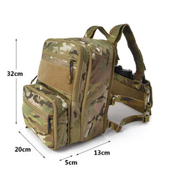 8L Haley Flatpack Hydration Pack Tactical Water Backpack Army Molle Compress Bug Out Bag Outdoor Rucksack Hike Camp TW-HP004 - Canada Outdoors