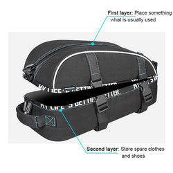 ACEXPNM Waterproof Cycling Bag Bike Rear Rack Bags Bicycle Shelf Utility Pocket Shoulder Bag Pack Riding Supplies Accessories 8L - Canada Outdoors