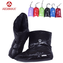 AEGISMAX Duck Down Slippers Shoes Bootees Boots Footwear Camping Feet Cover Warm Hiking Outdoor - Canada Outdoors