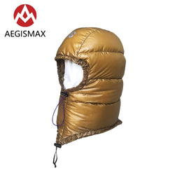 AEGISMAX Golden HAT Outdoor Camping Keep Warm Down Hat Unisex Ultra-Light Sleeping Bag Accessory - Canada Outdoors
