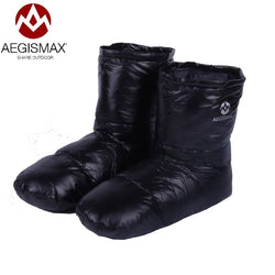 AEGISMAX Sleeping Bag Accessories Duck Down Slippers Camping Out Soft Sock Unisex Indoor/Warm Long Journey Lightweight - Canada Outdoors