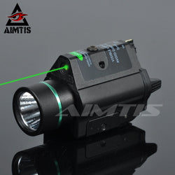 AIMTIS Tactical M6 Pistol Light Hunting Airsoft WeaponLight with 532nm Green Laser Rifle Gun Flashlight Combo Green Laser - Canada Outdoors