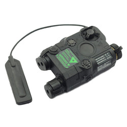 AN/PEQ-15 Red Dot Laser White LED Flashlight 270 Lumens for Standard 20mm rail Night Vision Hunting Rifle Battery Case Element - Canada Outdoors