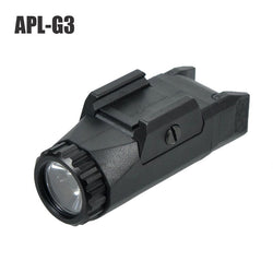 APL-G3 400 Lumens Tactical Light Pistol Light Constant/Momentary/Strobe Compact Weapon Mounted for Glock Full Size Pistol Light - Canada Outdoors