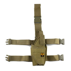 Adjustable  Military Airsoft Holster Hunting Tactical Pistol Drop Leg Holster Thigh Gun Holster for right hand - Canada Outdoors