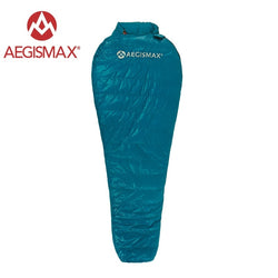 Aegismax New Mini Upgrade Sleeping Bag 95% White Goose Down Splicing Mummy Ultralight Hiking Camping 800 FP Nano Nano2 Red Blue - Canada Outdoors