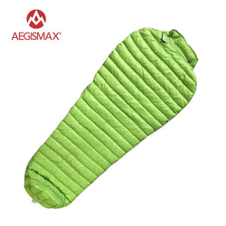 Aegismax Outdoor Camping Ultralight Mummy 95% 800FP Goose Down Sleeping Bag Spring Autumn Winter Tent Light weight Sleeping Bags - Canada Outdoors
