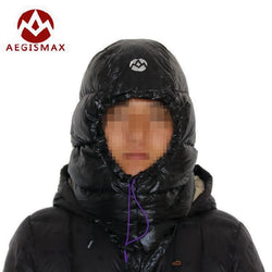 Aegismax Outdoor White Goose Down Hats Camping Sleeping Caps Ultra Light For Envelope Sleeping Bags Winter 2 Colors - Canada Outdoors