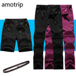 Amotrip Outdoor Summer Men Women Sports Quick Dry Pants Camping Climbing Trekking Hiking Pants Removable Thin Breathable Trouser - Canada Outdoors