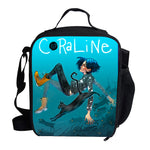 Anime Movie Coraline Kids Cooler Bags For Women Children School Picnic Pack Girls/Boys Insulated Termica Food Cooler Bag - Canada Outdoors