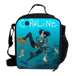 Anime Movie Coraline Kids Cooler Bags For Women Children School Picnic Pack Girls/Boys Insulated Termica Food Cooler Bag - Canada Outdoors