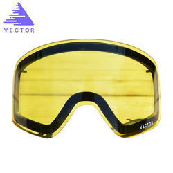 Anti-fog UV400 Skiing Goggles Lens Glasses Weak Light tint Weather Cloudy Brightening Lens For HXJ 20011  (Only Lens) ACC30019 - Canada Outdoors