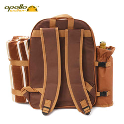 Apollo Lunch Bag portable double-shoulder  multifunctional tableware dinnerware set bag set insulation bags Wine Tote cooler bag - Canada Outdoors