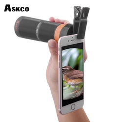 Askco Powerful 10X36 HD Full Nitrogen Waterproof Monocular Telescope Bak4 Prism Binoculars Telescope With Phone Camera Adapter - Canada Outdoors