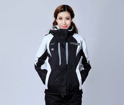 B sonw cloth chiban ski suit female and male monoboard thermal winter skiing jacket only  hight quality - Canada Outdoors