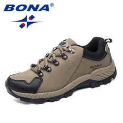 BONA New Popular Style Men Hiking Shoes Outdoor Jogging Trekking Sneakers Lace Up Athletic Shoes Comfortable Fast Free Shipping - Canada Outdoors