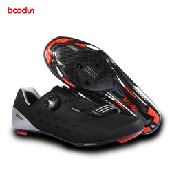 BOODUN New Style Road Bike Shoes Ultralight Carbon Fiber Road Cycling Shoes Wear-resistant Non-slip Bicycle Shoes Zapatos - Canada Outdoors