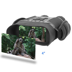 Bestguarder Night Vision Time Lapse Telescope Binoculars Hunting 400M Large Screen 5x Zoom 4.5X40mm 32G Infrared Monocular Gifts - Canada Outdoors