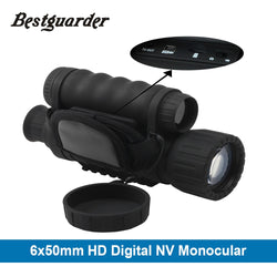 Bestguarder WG-50 HD night vision Infrared Night Vision Monocular IR Telescope 6x50 Zoom Record thermal night vision monocular - Canada Outdoors