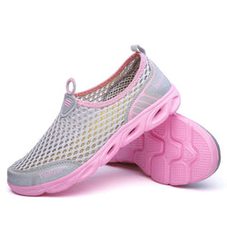 Bjakin Pink Women Upstream Shoes 2018 Air Mesh Beach Water Shoes Summer Upstream Sneakers Sports Aqua Shoe Unisex 36-45 Size - Canada Outdoors